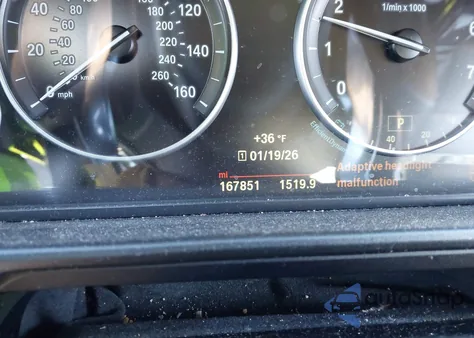 2016 BMW 528I xDrive из США, поврежденный, VIN WBA5A7C52GG152010